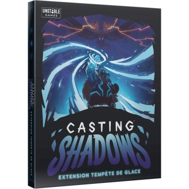 casting shadows extension tempete de glace jeu unstable unicorns boite de jeu 