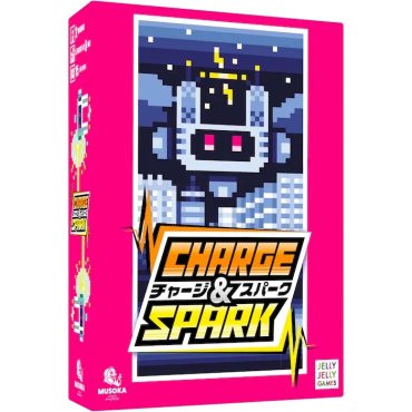 charge and spark jeu jelly jelly boite de jeu 