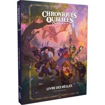 chroniques oubliees fantasy jeu black book couverture 