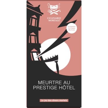 culinario mortale meurtre au prestige hotel boite de jeu 