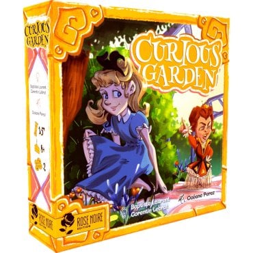 curious garden jeu rose noire boite de jeu 