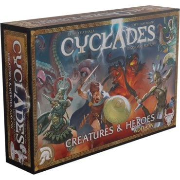 cyclades extension creatures and heroes jeu studio h boite de jeu 