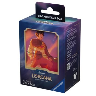 deck box 80 aladdin ciel scintillant disney lorcana boite 