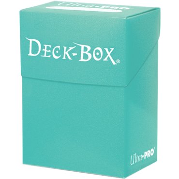 deck box 80 classique aqua turquoise ultra pro 