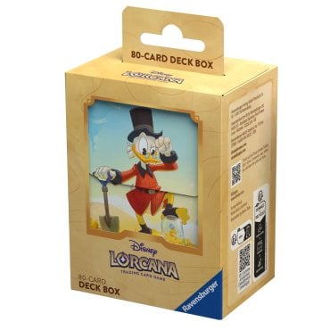 deck box 80 les terres d encres picsou disney lorcana boite 