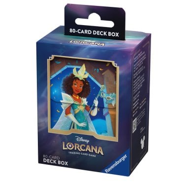 deck box 80 tiana ciel scintillant disney lorcana boite 