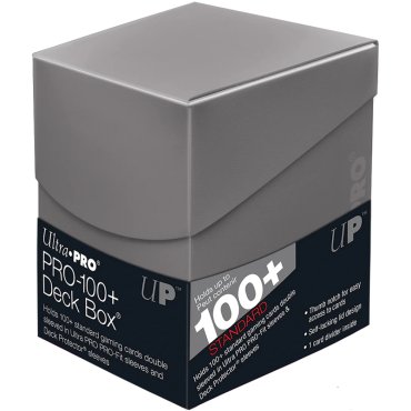 deck box eclipse 100 gris smoke grey ultra pro 85693 