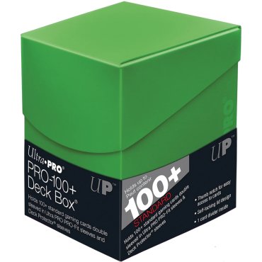 deck box eclipse 100 vert citron ultra pro 85688 