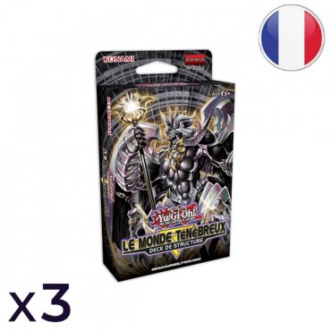 deck de structure yu gi oh le monde tenebreux frx3 