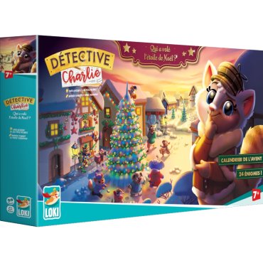 detective charlie calendrier de l avent jeu loki boite de jeu 