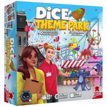 dice theme park jeu super meeple boite 