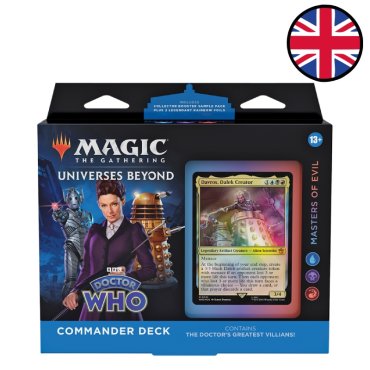 doctor who commander deck masters of evil magic en 