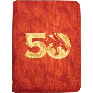 donjons et dragons 50e anniversaire portfolio ultra pro 