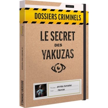 dossiers criminels le secret des yakuza boite de jeu 