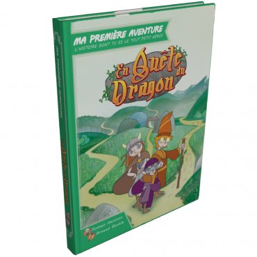 en quete du dragon ma premiere aventure livre jeu game flow couverture 