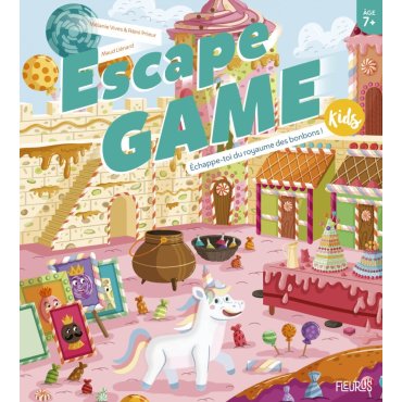 escape game kids echappe toi du royaume des bonbons jeu florus couverture 