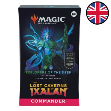 explorers of the deep deck commander les cavernes oubliees dixalan magic fr 