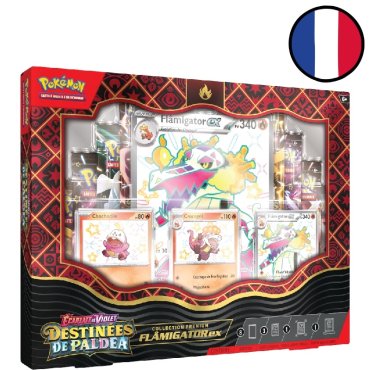flamigator ex collection premium destinees de paldea ev 45 pokemon fr 