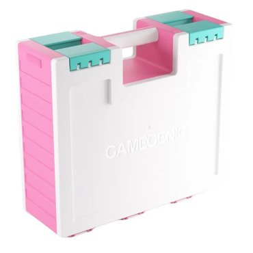 gamegenic game castle pink white teal 