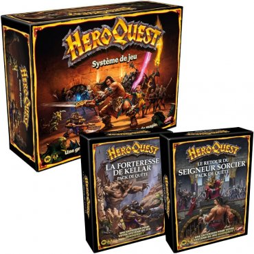 heroquest pack all in boite de base et extensions jeu avalon hill boite 