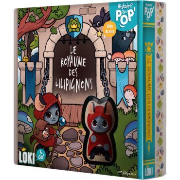 histoire qui pop le royaume des lilipignons jeu loki boite de jeu 