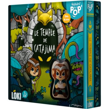 histoire qui pop le temple de catajima jeu loki boite de jeu 