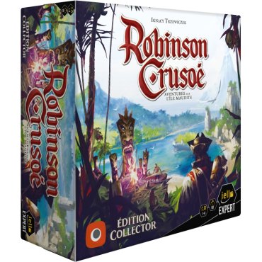 iello expert robinson crusoe collector iello boite de jeu 