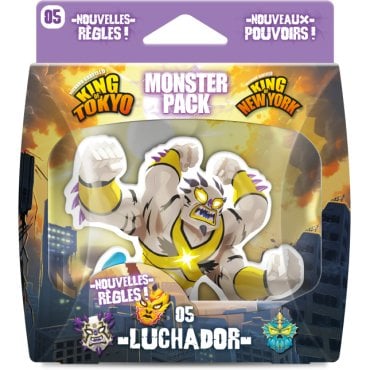 iello king of tokyo monster pack luchador boite de jeu 