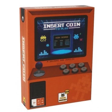 insert coin to play boite de jeu 