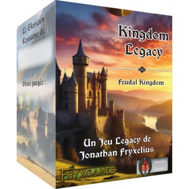 kingdom legacy feudal kingdom jeu fryx boite de jeu 