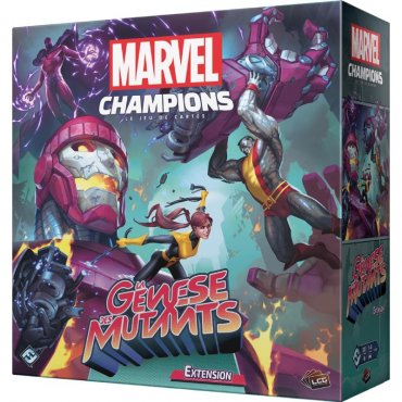 la genese des mutants extension marvel champions le jeu de cartes boite 