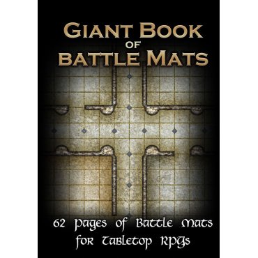 livre plateau de jeu giant book of battle mats 