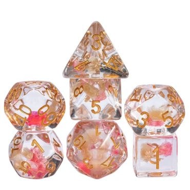 lot de 7 des resine polyedriques printemps 98937 image 1 
