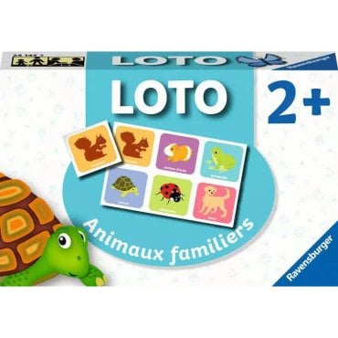 loto des animaux familiers boite de jeu 