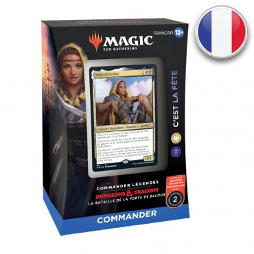 magic commander legends baldurs gate commander deck party time fr 