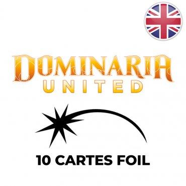 magic dominaria united set of 10 foil cards en 