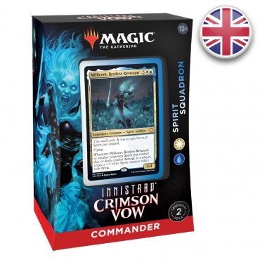 magic innistrad crimson vow commander deck spirit squadron en 