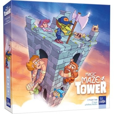 magic maze tower jeu sit down boite de jeu 