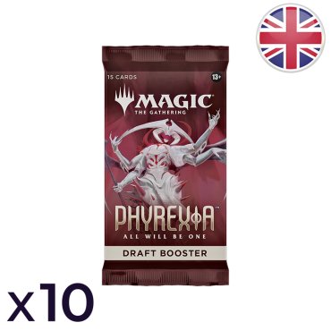 magic phyrexia all will be one lot 10 booster draft en 