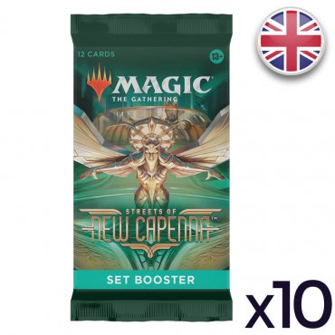 magic streets of new capenna set of 10 set booster packs en 