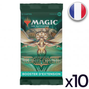 magic streets of new capenna set of 10 set booster packs fr 