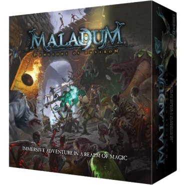 maladum dungeons of enveron jeu legion boite de jeu 