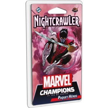 marvel champions paquet heros nightcrawler jeu fantasy flight boite de jeu 