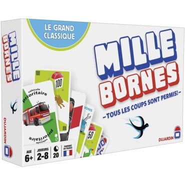 mille bornes jeu dujardin boite 