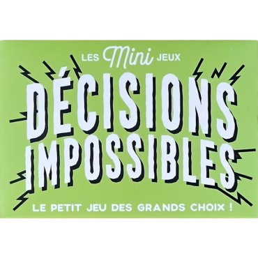 mini jeux decisions impossibles 