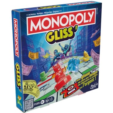 monopoly gliss jeu hasbro boite de jeu 