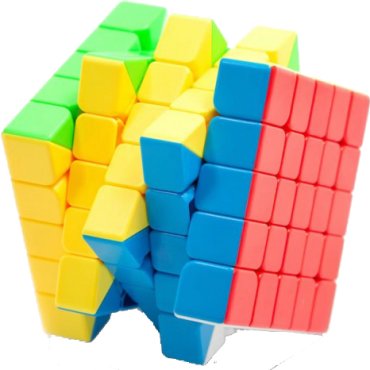 moyu cube 5x5 meilong stickerless 