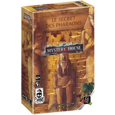 mystery house extension le secret des pharaons boite de jeu 