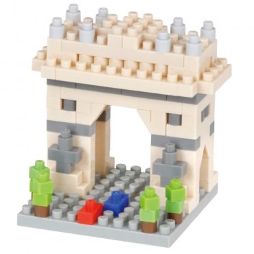 nanoblock nbc 340 arc de triomphe 