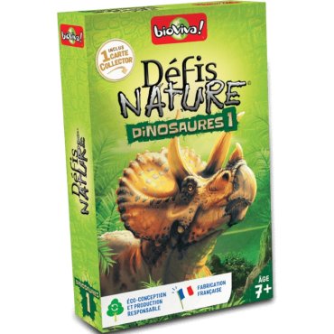 nouveau defis nature dinosaures 1 jeu bioviva boite de jeu 